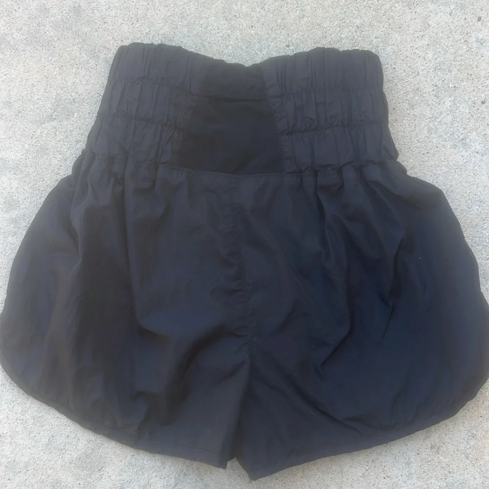 Free People Movement Way Home Black High Waisted Black Short Women's Size S - Picture 5 of 8